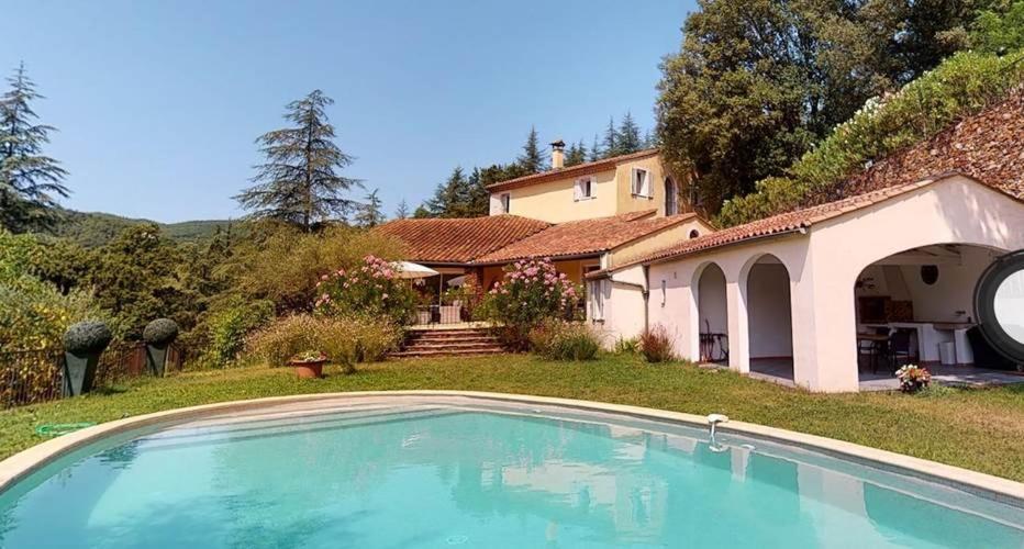Villa Les Oliviers Maison D'Hotes Saint-Laurent-le-Minier Dış mekan fotoğraf